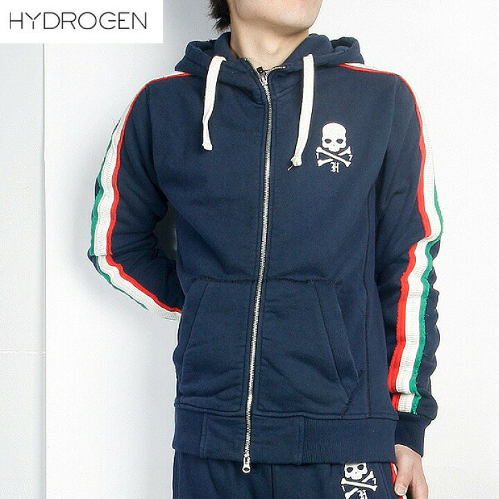楽天市場】ハイドロゲン HYDROGEN メンズ アウター パーカー ジップ  