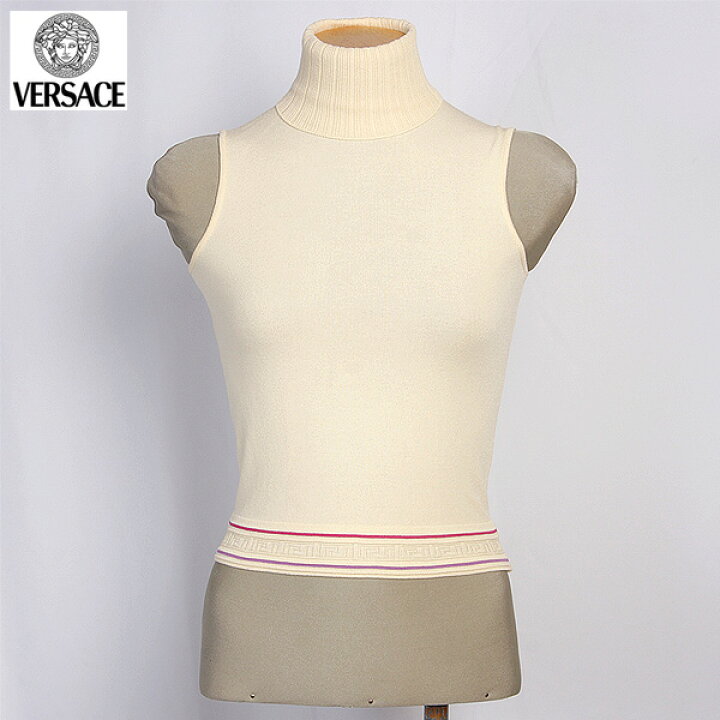 楽天市場】【サイズ40】 ヴェルサーチ VERSACE レディース ニット  