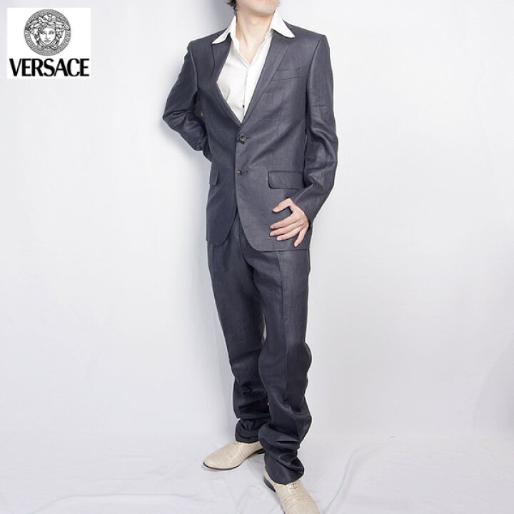 楽天市場】【完売】ヴェルサーチ VERSACE メンズ スーツ セットアップ  