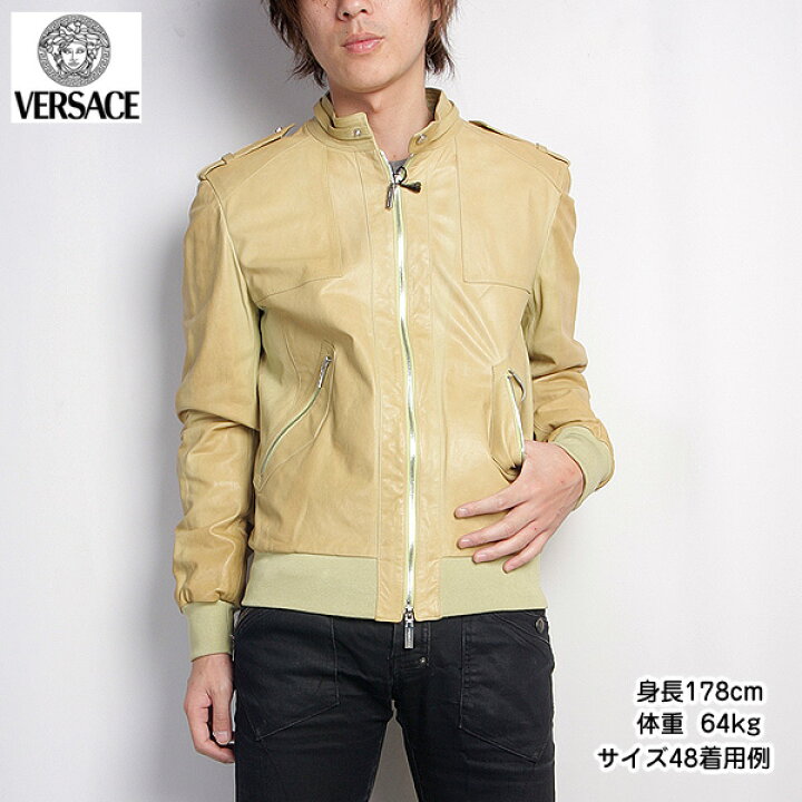 楽天市場】ジャンニヴェルサーチ VERSACE メンズ アウター ジャケット  