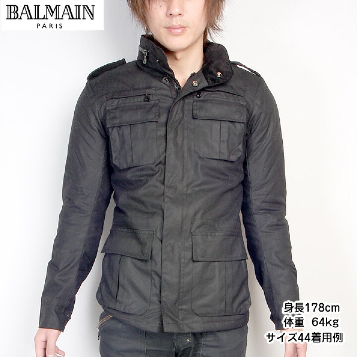 楽天市場】バルマン BALMAIN メンズ アウター ジャケット M−65 