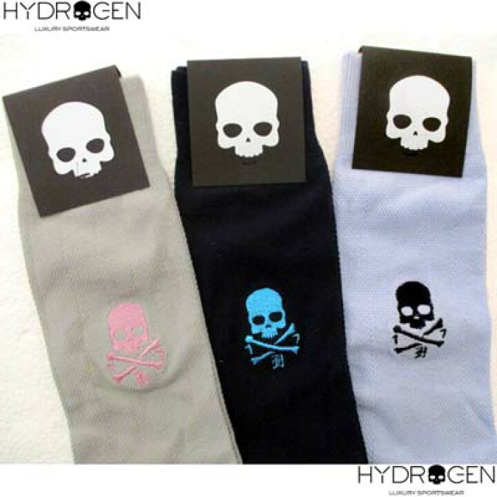 楽天市場】ハイドロゲン HYDROGEN メンズ 小物 靴下 ソックス ロゴ 3色 