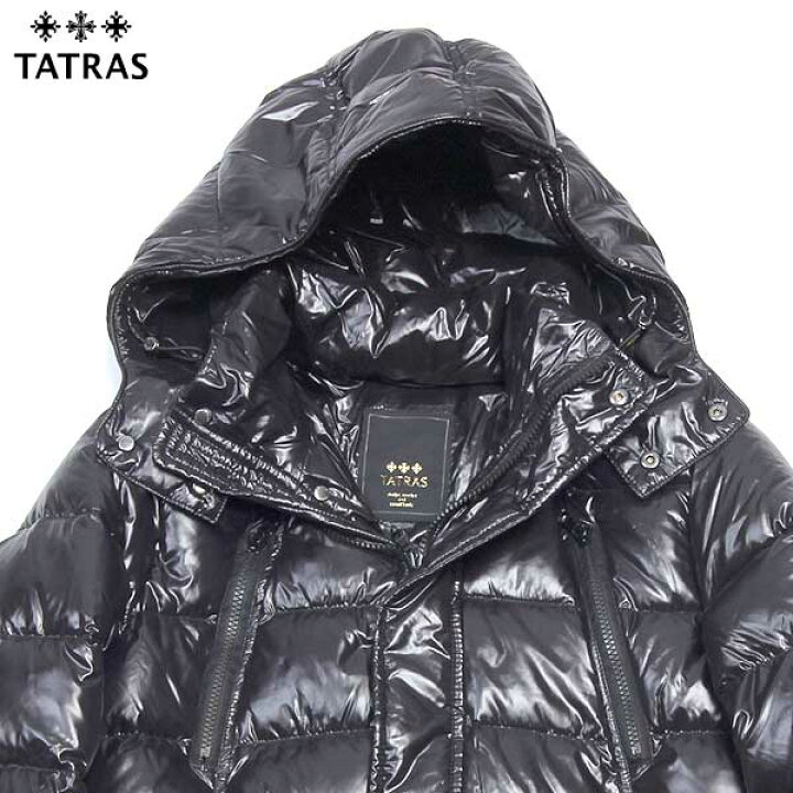 楽天市場】【完売】 タトラス TATRAS メンズ フーデッド ダウン  