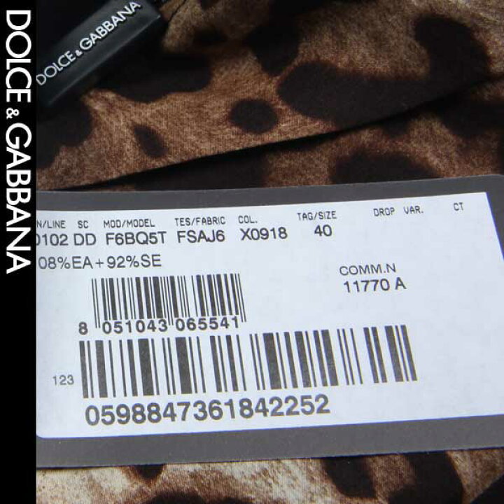 楽天市場】ドルチェ＆ガッバーナ DOLCE&GABBANA ドルガバ レディース  