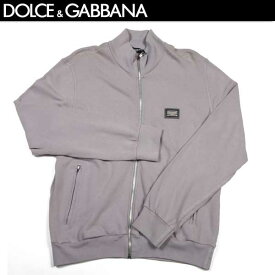 ドルチェ＆ガッバーナ DOLCE&GABBANA ドルガバ メンズ アウター ジャケット トラックジャケット ロゴ GYMコレクション DOLCE&GABBANAプレートロゴ・ジップポケット付トラックジャケット グレー G9M50G G7AS4 N0040 12S (R55800)【送料無料】【smtb-TK】