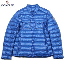 モンクレール MONCLER メンズ アウター ダウン ジャケット ロゴ GREGOIRE チェストポケット・アームロゴワッペン・スナップボタンダウンジャケット ブルー 4199599 53029 757 15S (R122040)【送料無料】【smtb-TK】