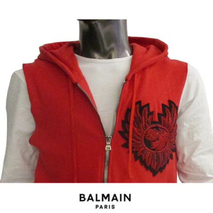 楽天市場】バルマン BALMAIN メンズ トップス パーカー フーディー 