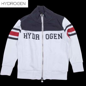 ハイドロゲン HYDROGEN メンズ キッズ 子供服 子ども こども アウター ジャケット スリーブ部分ライン・HYDROGENロゴ付トラックジャケット 162607 315 15S (R29160)【送料無料】【smtb-TK】