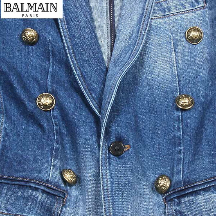 楽天市場】バルマン BALMAIN メンズ アウター ジャケット デニム 