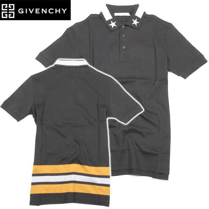楽天市場】ジバンシー GIVENCHY メンズ スター パッチ 半袖 ポロ 