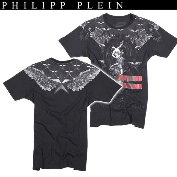 楽天市場】フィリッププレイン PHILIPP PLEIN メンズ Tシャツ 半袖 