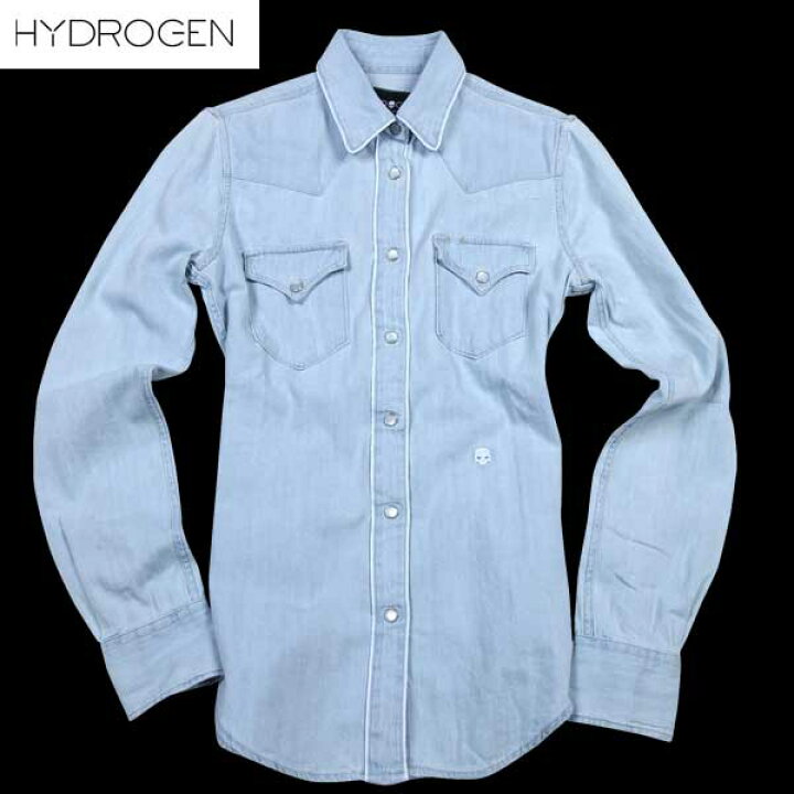 楽天市場】ハイドロゲン HYDROGEN レディース トップス シャツ デニム 