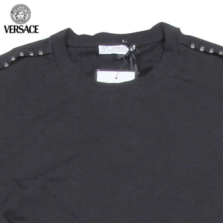楽天市場】ヴェルサーチコレクション VERSACE メンズ トップス Tシャツ 