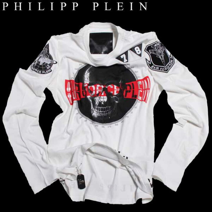 楽天市場】フィリッププレイン PHILIPP PLEIN メンズ トップス ロンT 