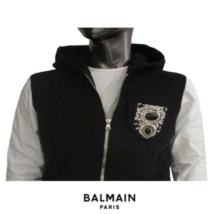 楽天市場】バルマン BALMAIN メンズ トップス パーカー フーディー 