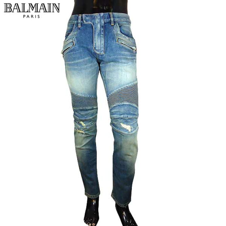 楽天市場】バルマン BALMAIN メンズ ボトムス デニム パンツ ジーンズ 