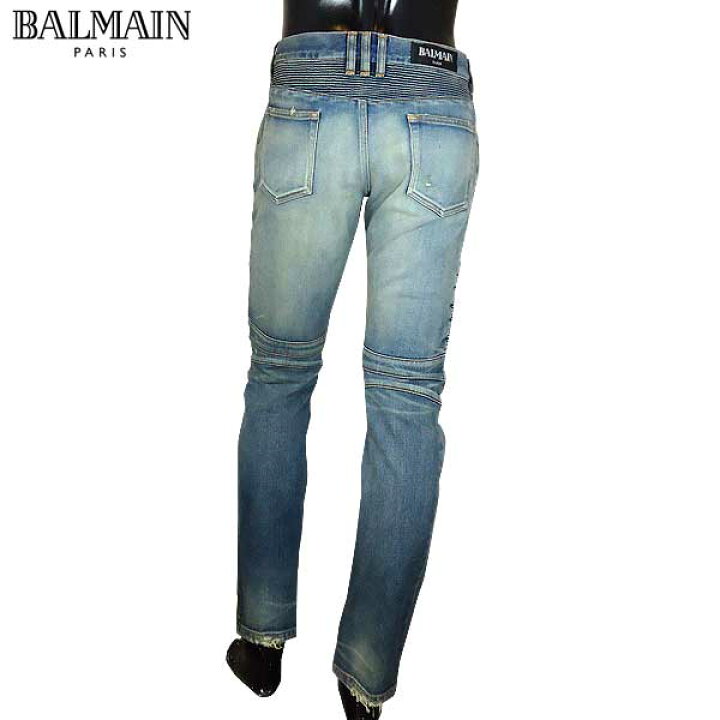 楽天市場】バルマン BALMAIN メンズ ボトムス デニム パンツ ジーンズ 