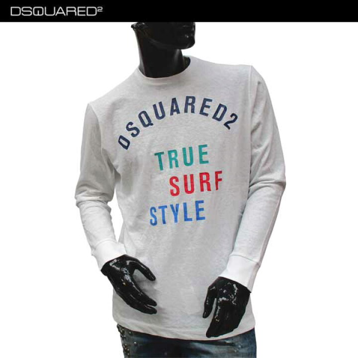 楽天市場】ディースクエアード DSQUARED2 メンズ トップス ロンT 長袖 