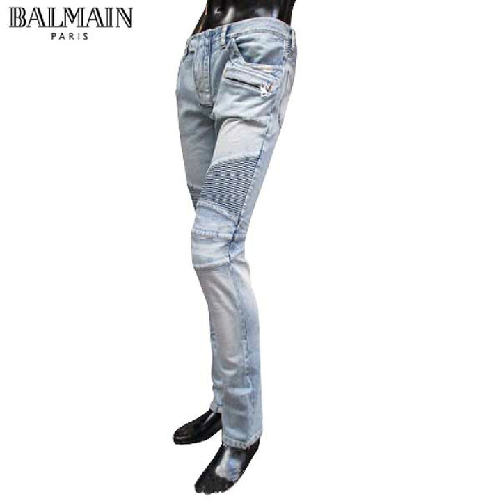 楽天市場】バルマン BALMAIN メンズ パンツ ボトムス ジーパン デニム 