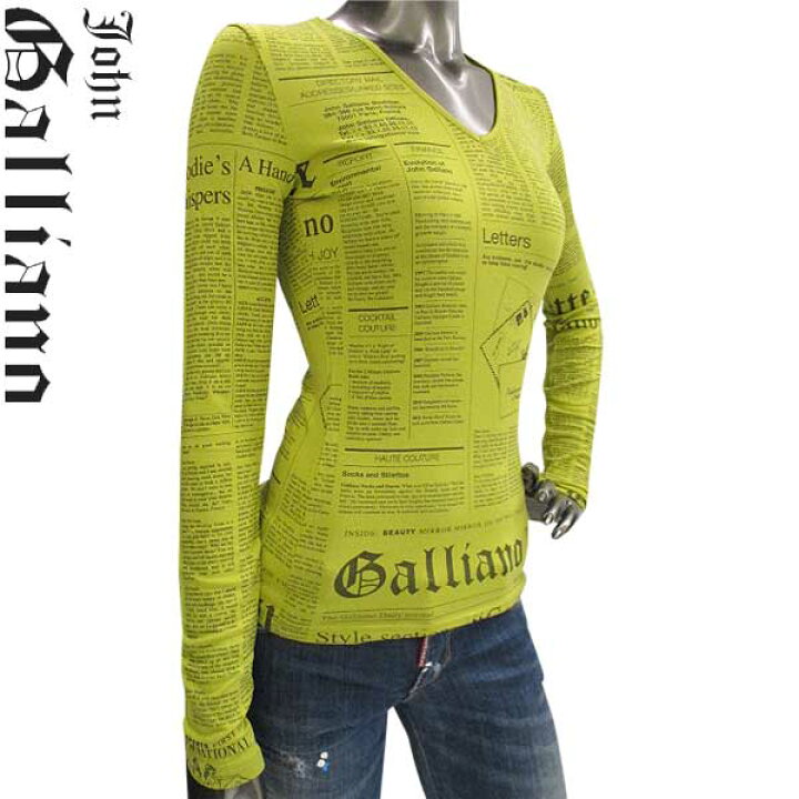 楽天市場】ジョンガリアーノ JOHN GALLIANO レディース トップス T 
