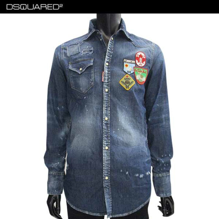 楽天市場】ディースクエアード DSQUARED2 メンズ トップス シャツ 長袖  