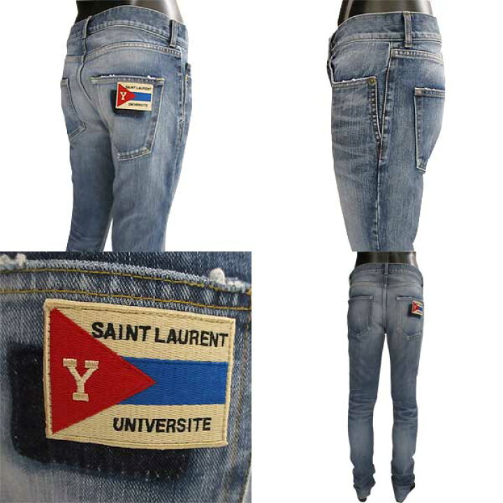 楽天市場】サンローラン パリ SAINT LAURENT PARIS メンズ ボトムス 