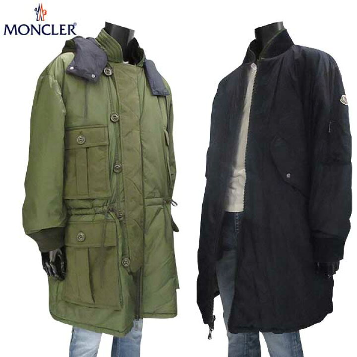 楽天市場】モンクレール MONCLER メンズ ダウン ハーフコート  