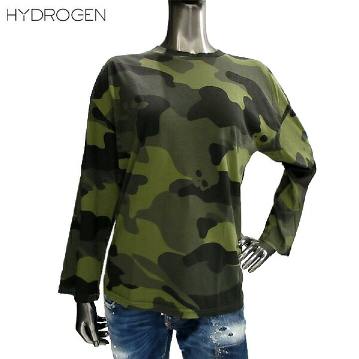 楽天市場】ハイドロゲン HYDROGEN レディース トップス Tシャツ 長袖 