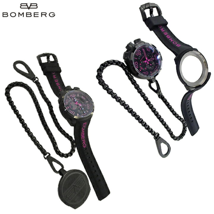 楽天市場】ボンバーグ BOMBERG クォーツクロノ ネオン 懐中時計 