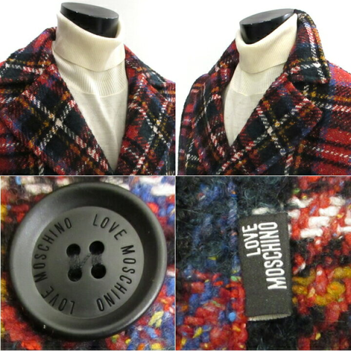 楽天市場】モスキーノ MOSCHINO メンズ アウター ジャケット コート  