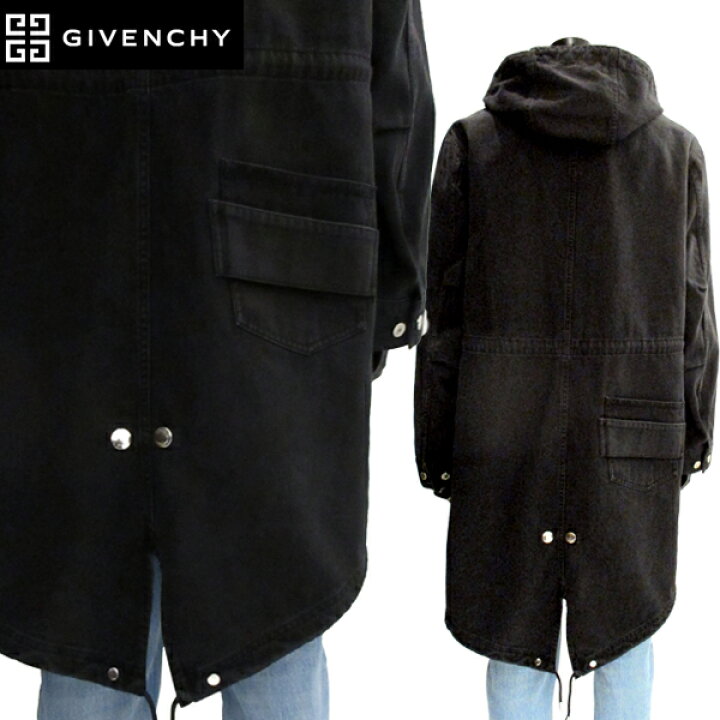 楽天市場】ジバンシー GIVENCHY メンズ モッズコート フーデッド 