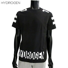 ハイドロゲン HYDROGEN メンズ トップス Tシャツ 半袖 ロゴ LOSANGELESプリント入りTシャツ ブラック 色違い(グレー)有 220608 007 81S (R22680)【送料無料】【smtb-TK】