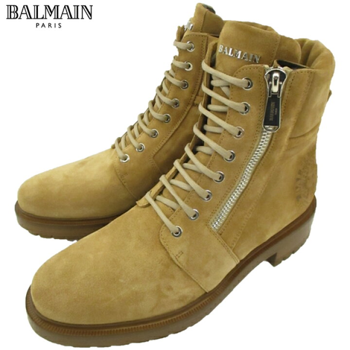 楽天市場】【完売】バルマン BALMAIN メンズ 靴 ブーツ ロゴ 