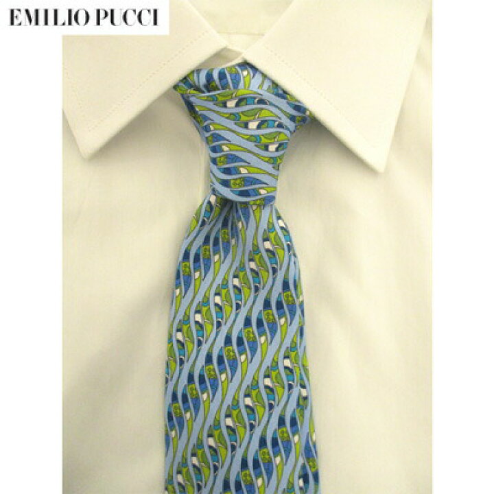 楽天市場】エミリオプッチ Emilio Pucci メンズ ネクタイ スーツ  