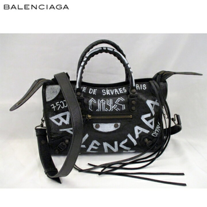 楽天市場】バレンシアガ BALENCIAGA グッズ レザー トートバッグ  