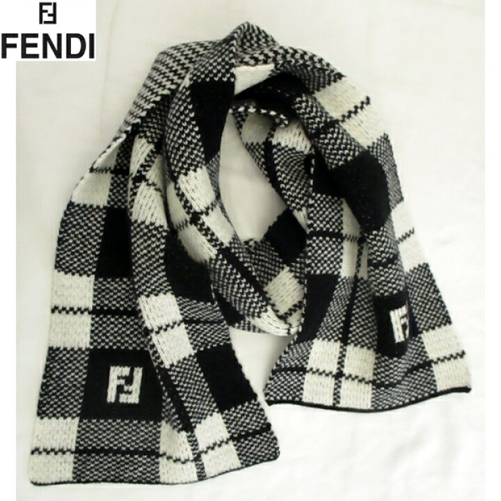 楽天市場】フェンディ FENDI ユニセックス マフラー タータンチェック  