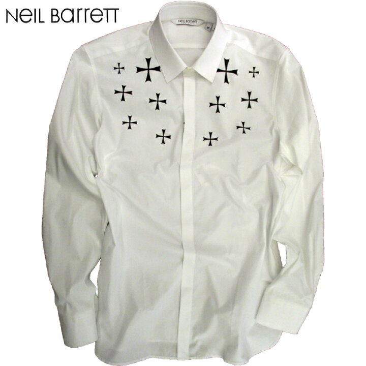 楽天市場】ニールバレット Neil Barrett メンズ ドレスシャツ 長袖 