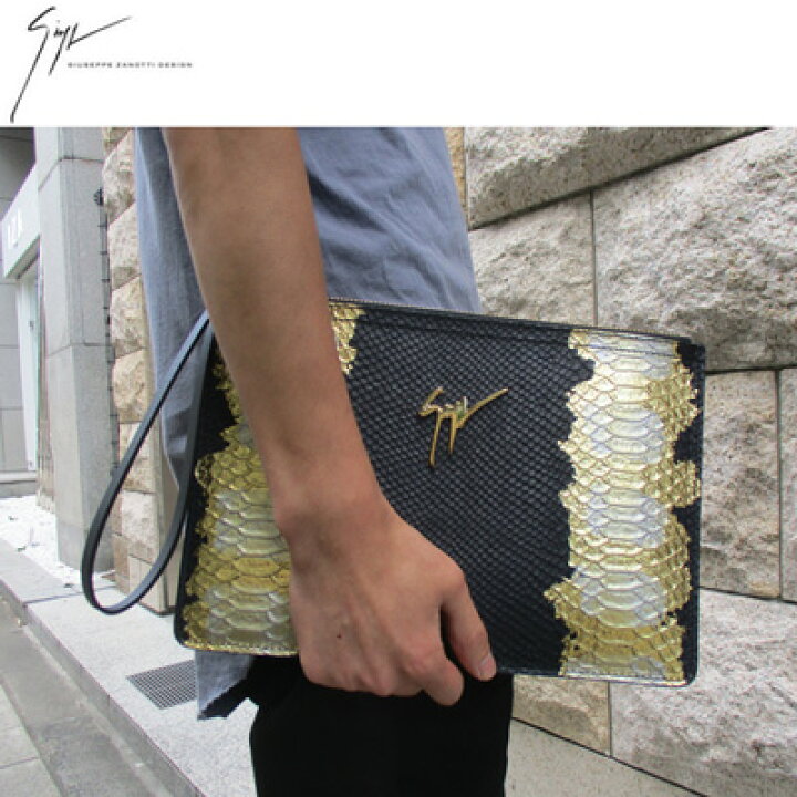 ジュゼッペザノッティクラッチバッグ 