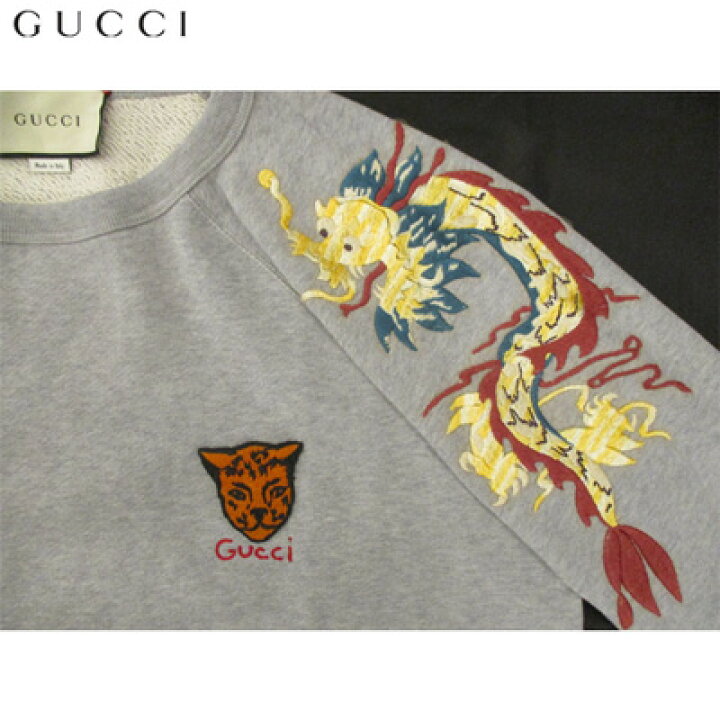 楽天市場】【完売】グッチ GUCCI メンズトレーナー スウェット 長袖 