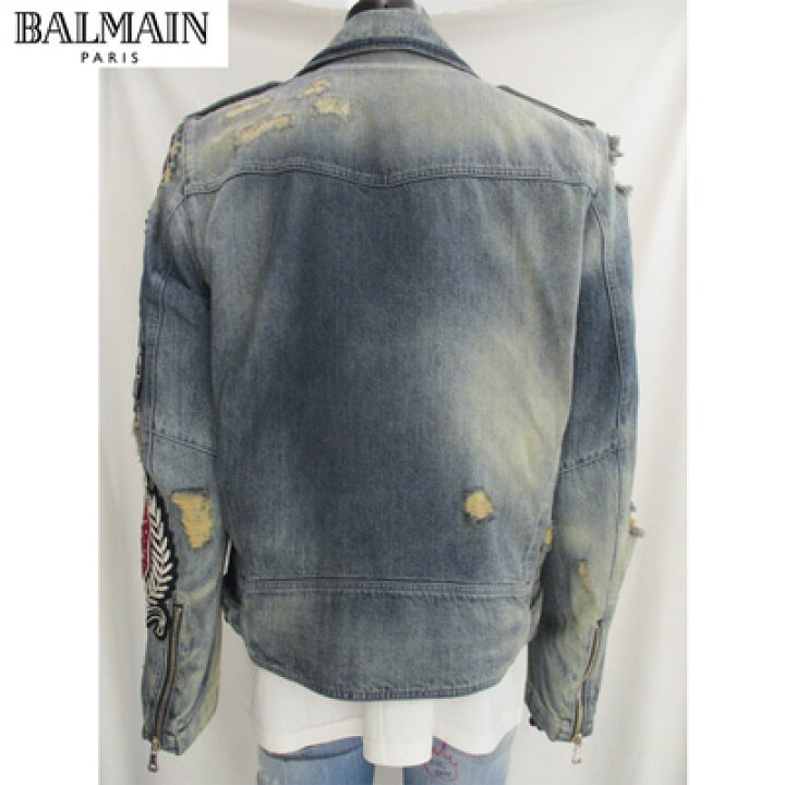 楽天市場】バルマン BALMAIN メンズ アウター ジャケット デニム 
