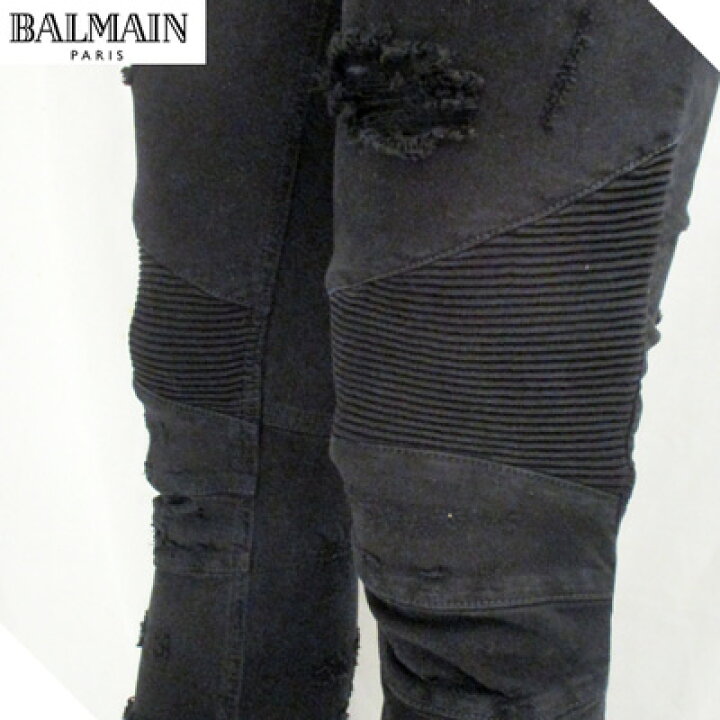 楽天市場】バルマン BALMAIN メンズ デニム スキニー デザイン  