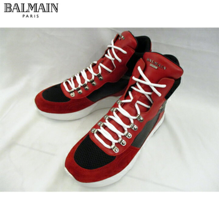 楽天市場】【完売】バルマン BALMAIN メンズ ハイカット スニーカー 靴  