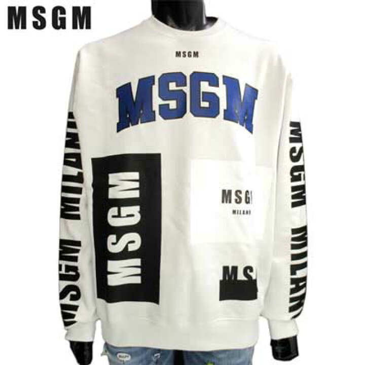楽天市場】エムエスジーエム MSGM メンズ トップス スウェット  