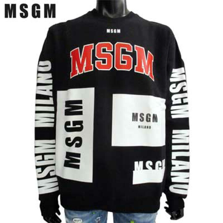楽天市場】エムエスジーエム MSGM メンズ トップス スウェット  