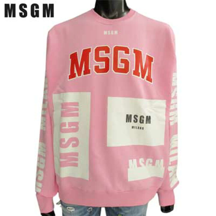 楽天市場】エムエスジーエム MSGM メンズ トップス スウェット  
