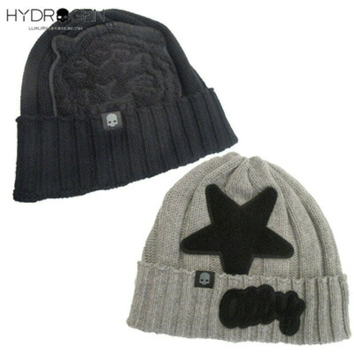 楽天市場】ハイドロゲン HYDROGEN メンズ 帽子 キャップ ニット帽 ロゴ 
