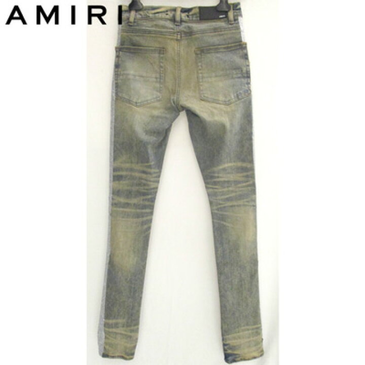 楽天市場】アミリ AMIRI メンズ パンツ ボトムス デニム サイドライン 