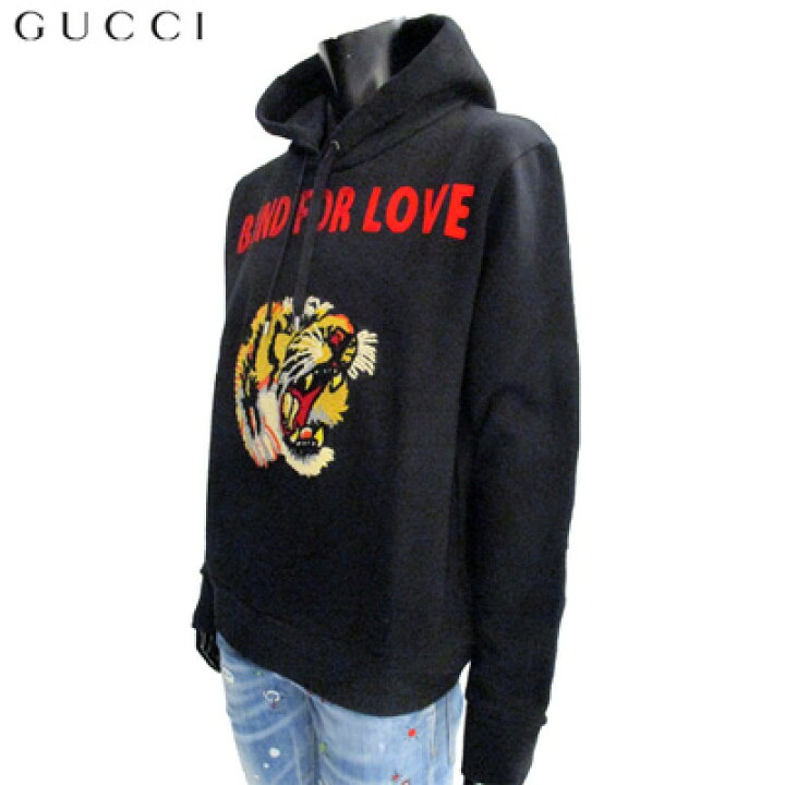 楽天市場】グッチ GUCCI メンズ トップス パーカー フーディー ロゴ 