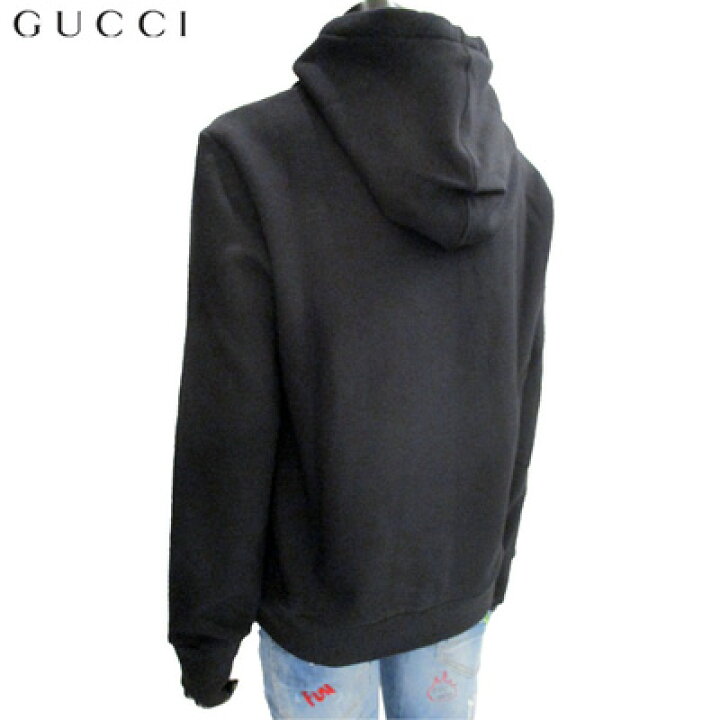 楽天市場】グッチ GUCCI メンズ トップス パーカー フーディー ロゴ 
