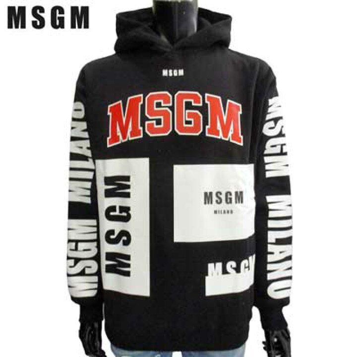 楽天市場】エムエスジーエム MSGM メンズ トップス パーカー 